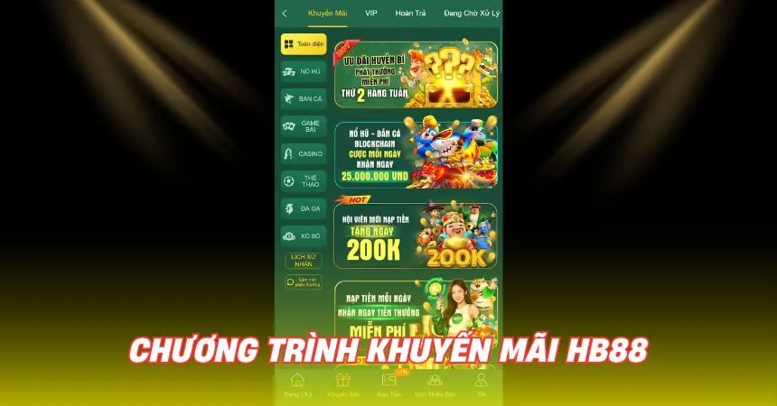 Chương trình khuyến mãi HB88